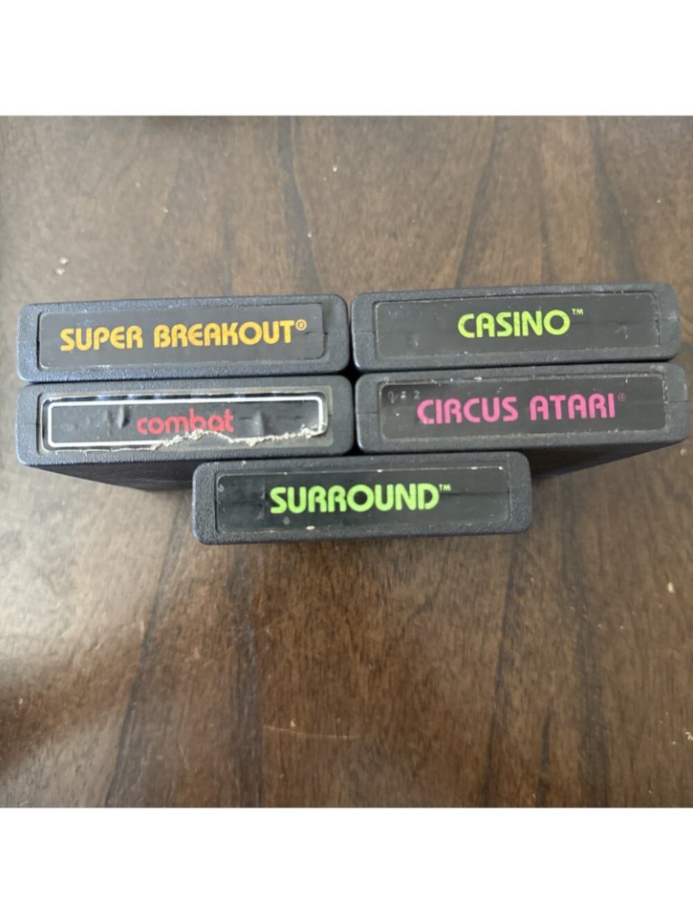 Atari 2600 Game Program Picture Label Game Bundle (Lot of 5) - Picture 2 of 3